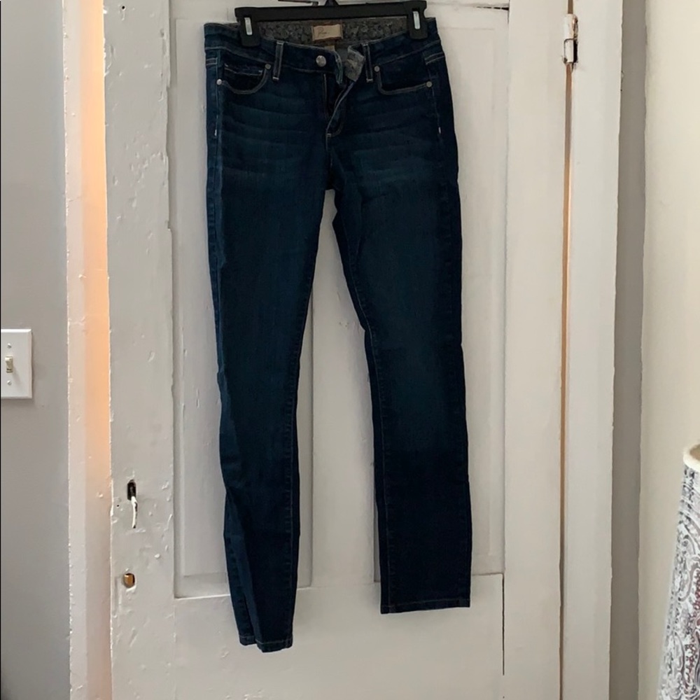 Paige “peg skinny” jeans